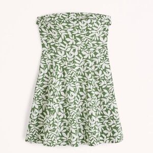 NWT Green Floral convertible mini dress